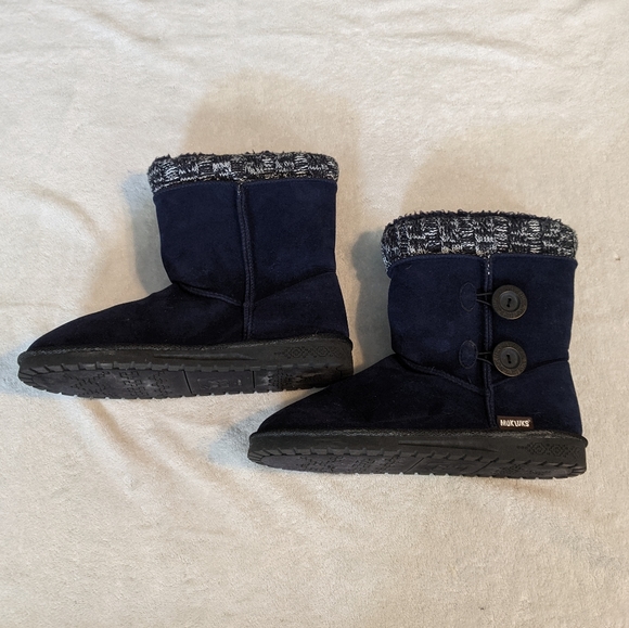 Navy blue boots - Picture 2 of 5